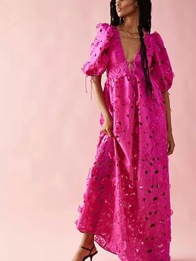 Free People For Love and Lemons Serena Maxi Dress